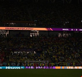 انقطاع التيار الكهربائي أثناء مباراة البرازيل وسويسرا في مونديال قطر 2022
