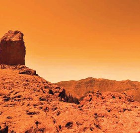 اكتشاف آثار للطوفان الكبير على المريخ