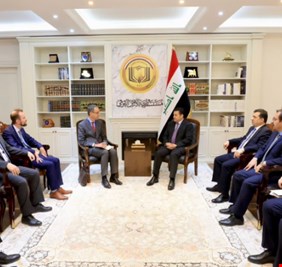 ماذا قال الأعرجي عن حكومة محمد شياع السوداني للوفد الاوربي؟