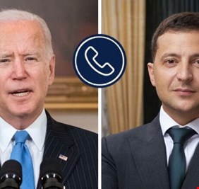 بايدن وزيلينسكي يبحثان هاتفيا الدعم الأمريكي لأوكرانيا