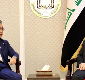 بعد لقائه الاعرجي.. السفير الياباني في بغداد يتحدث عن استقرار العراق