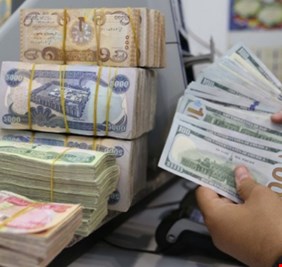 أسعار صرف الدولار تقفز إلى 151 ألف دينار في بورصة بغداد