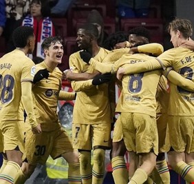 برشلونة ينفرد بصدارة الدوري من بوابة العاصمة مدريد