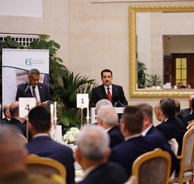 السوداني يبحث في المانيا مشروع اعمار العراق وفتح خط جوي مباشر مع برلين