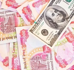 أسعار الدولار بالعراق تعاود الارتفاع: 158 ألف دينار للورقة