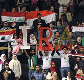 الصابئة (برحي العراق) ينشدون من السويد لخليجي 25 واهل البصرة