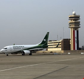 مطار بغداد الدولي يعلن توقف الحركة الملاحية