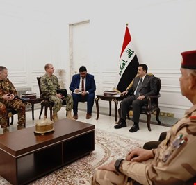 ماذا قال السوداني لمبعوث الناتو ، عن القوات الأمنية العراقية ؟