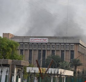 تفاصيل مثيرة عن حريق مبنى هيئة الضرائب الذي وقع قبل 3 أعوام: بفعل فاعل ووزير المالية متواطئ!!