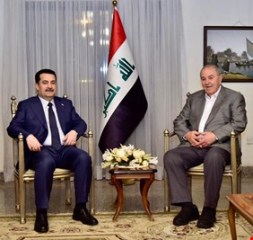 علاوي يبلغ السوداني رغبته بإجراء تعديلات دستورية وقانونية