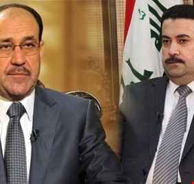 هل وقع الخلاف بين نوري المالكي و رئيس الوزراء محمد شياع السوداني بسبب ترشيح أحد قيادي عصائب أهل الحق ؟