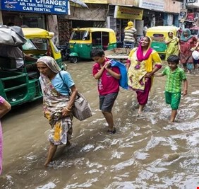 اشتداد موجات الجفاف والفيضانات في آسيا