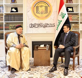 الاعرجي يستقبل المفكر الاسلامي الكبير محمد التيجاني و يؤكد انفتاح العراق على الجميع
