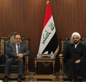 ماذا بحث المالكي والخزعلي خلال لقائهما الأخير؟