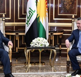 حيدر العبادي في اربيل، وفي ضيافة البارزاني ..!