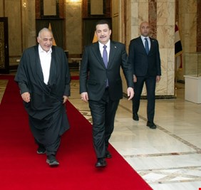 السوداني يلتقي عادل عبد المهدي