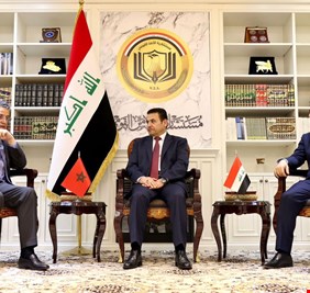 مستشار الأمن القومي قاسم الأعرجي لوفد عربي: حكومة السوداني تنتهج سياسة الانفتاح