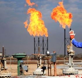 العراق يسثمر 500 مليون قدم مكعب من الغاز لتوليد الكهرباء في محافظتين