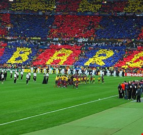 برشلونة يحرم جمهوره من تقليد معتاد في الكلاسيكو