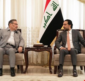 تفاصيل لقاء الحلبوسي مع علي شمخاني