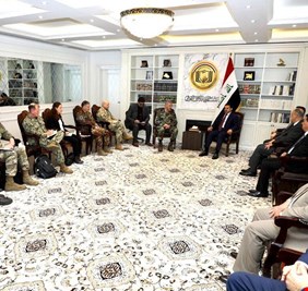 الاعرجي خلال استقباله القائد الاعلى لقوات اوربا في التحالف الدولي: خطر داعش لا يزال قائماً