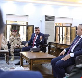 الشمري يصل الناصرية و يلتقي مع رئاسة القضاء