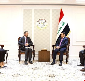 مستشار الأمن القومي يبحث مع القائم بالأعمال الألماني في بغداد التعاون المشترك
