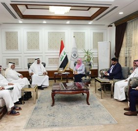 الوزيرة طيف سامي تستقبل وفداً سعودياً