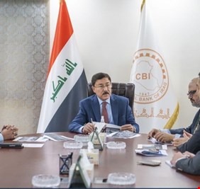محافظ البنك المركزي العراقي يستقبل ممثل البنك الدولي في العراق