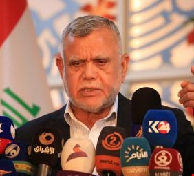 هادي العامري يدعو القوى السياسية الى مصالحة الشعب و المرجعية