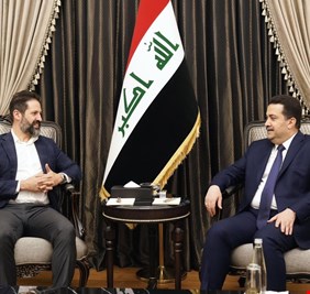 السوداني يلتقي رئيس الاتحاد الوطني الكردستاني