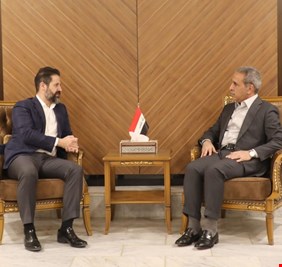 رئيس مجلس القضاء الأعلى يبحث مع طالباني تداعيات قصف مطار السليمانية