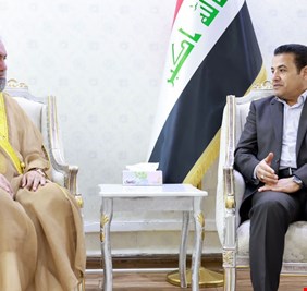 الاعرجي يبحث مع رئيس جماعة علماء الجنوب الواقع السياسي