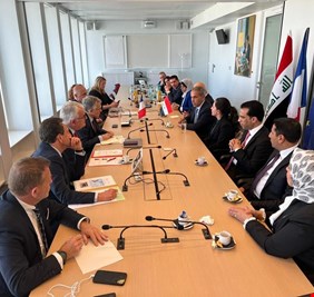 القاضي فائق زيدان يزور محكمة قضاء باريس