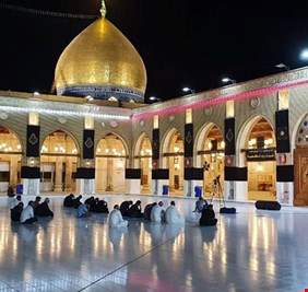 بسبب اصحاب القضية.. الصدر يلغي الاعتكاف في مسجد الكوفة و وزيره يعلق غاضباً: لا بارك الله فيهم!