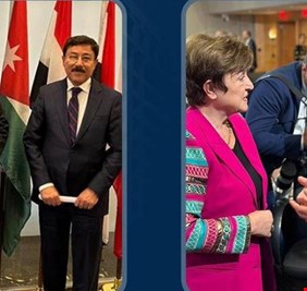 العلاق يبحث مع رئيسة صندوق النقد الدولي توقيع اتفاقية اقتصادية لدعم العراق