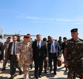 وزير الداخلية يصل محافظة ميسان