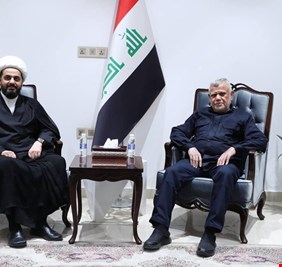 العامري و الخزعلي يبحثان دعم حكومة السوداني