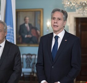 بلينكن يبحث مع غوتيريش صفقة تصدير الحبوب الأوكرانية والوضع في السودان