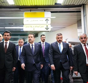 وزير الداخلية يرافق رئيس الوزراء في مهمة فتح طريق مطار بغداد الدولي