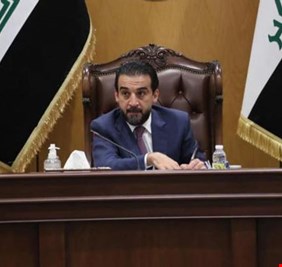 الحلبوسي يتسلم اول طلب استجواب لوزير في حكومة السوداني