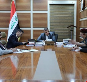 الشمري يلتقي مدير مركز العمليات المعلوماتية وعدداً من المستشارين والخبراء الأمنيين