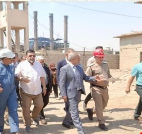 بمشاركة مدير عام شركة خطوط الأنابيب النفطية.. اللجنة الحكومية العليا تجري كشفا موقعياً لطريق السندباد الجديد