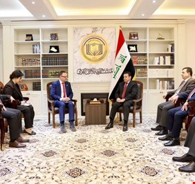 الأعرجي يستقبل مستشار الأمين العام للأمم المتحدة الخاص بتوثيق أدلة إدانة داعش الإرهابي