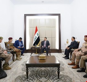 السوداني يلتقي رئيس بعثة التدريب التابعة لحلف الناتو العاملة في العراق