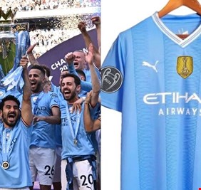 حتى وإن نال اللقب.. لماذا لن يحمل قميص مانشستر سيتي شارة التشامبيونزليغ؟
