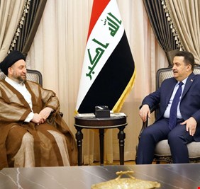 السوداني يلتقي الحكيم لحشد التأييد لموازنة حكومته