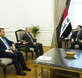 السوداني يؤكد حرصه التعاون مع حكومة إقليم كردستان بما يحقق الاستقرار