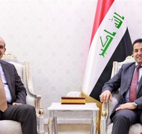 الاعرجي يبحث مع النائب جواد البولاني ملفات أمنية