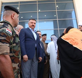 الشمري في عرعر للإشراف على تفويج حجاج العراق